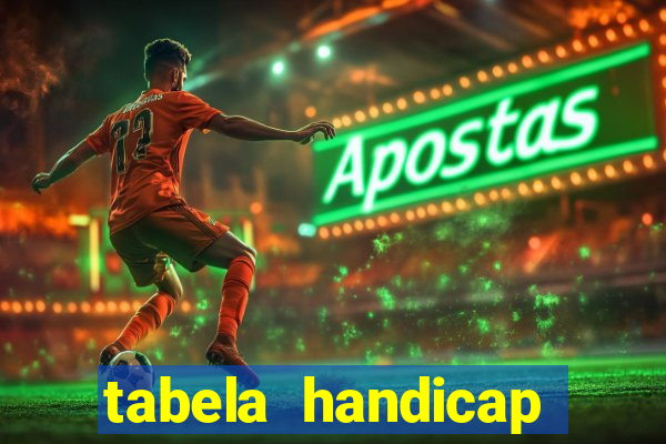 tabela handicap asiatico escanteios